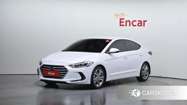 Hyundai Avante AD 2018 Белый из Кореи