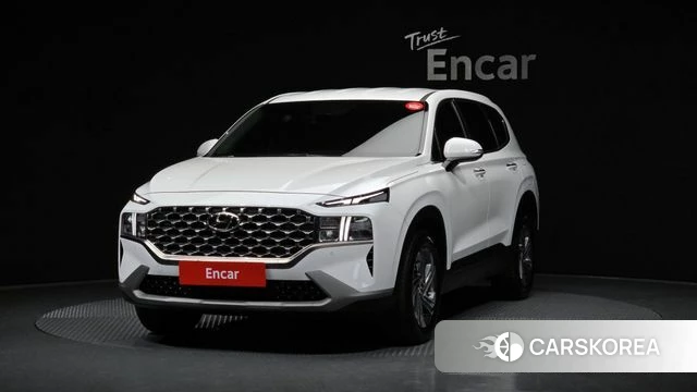 Hyundai The New Santa Fe 2023 Белый из Кореи