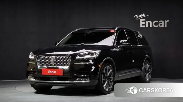 Lincoln Aviator 2nd generation 2020 Черный из Кореи