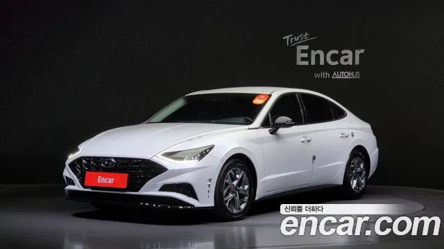 Hyundai Sonata (DN8) 2021 Белый из Кореи