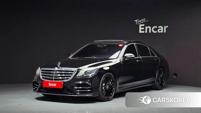 Mercedes-Benz S-Class W222 2018 Черный из Кореи