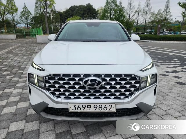 Hyundai The New Santa Fe 2021 Белый из Кореи
