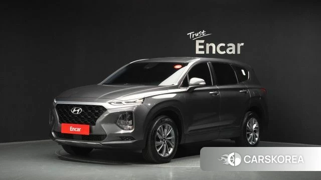 Hyundai Santa Fe TM 2018 Серый из Кореи