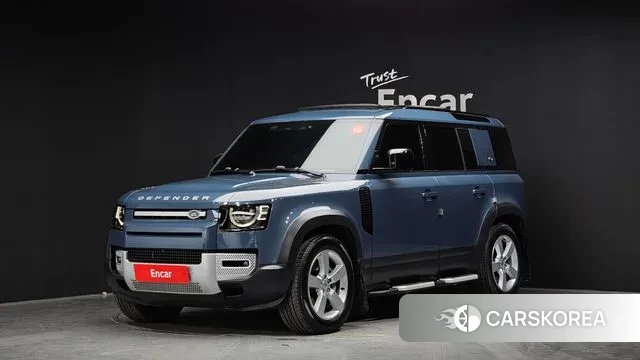 Land Rover Defender (L663) 2021 Небесно-голубой из Кореи