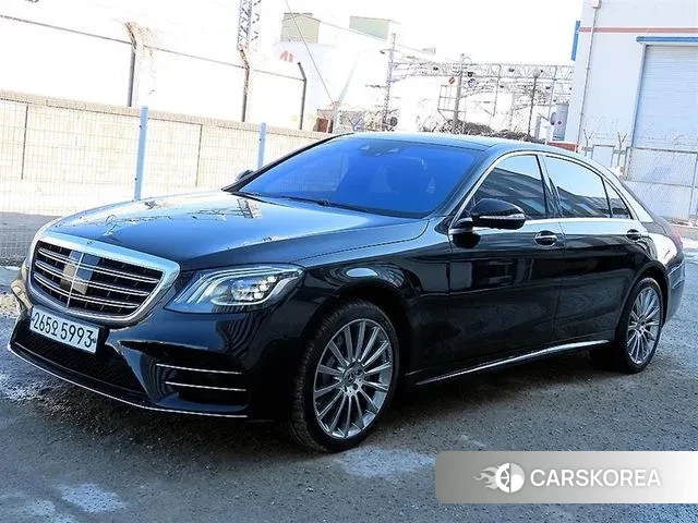 Mercedes-Benz S-Class W222 2018 Черный из Кореи