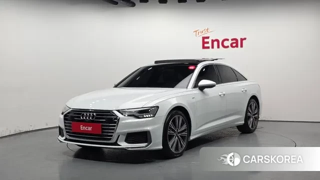 Audi A6 (C8) 2022 Белый из Кореи