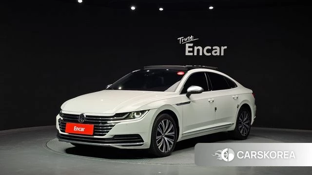 Volkswagen Arteon 2019 Белый из Кореи