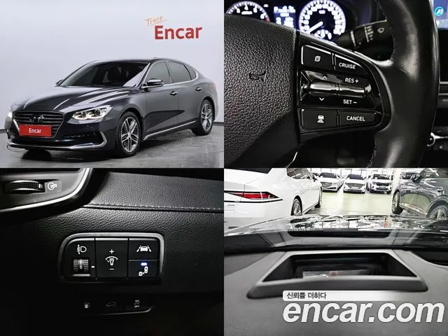 Hyundai Grandeur IG 2018 Черный из Кореи