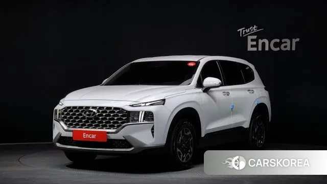 Hyundai The New Santa Fe 2022 Белый из Кореи