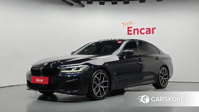 BMW 5 Series (G30) 2023 Черный из Кореи