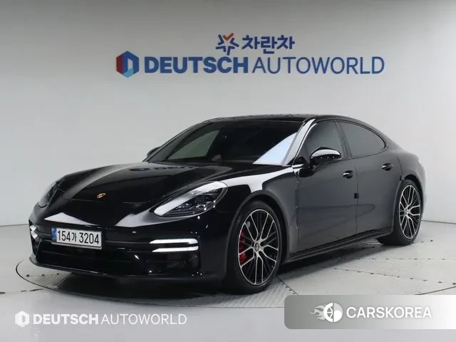 Porsche Panamera (971) 2021 Черный из Кореи