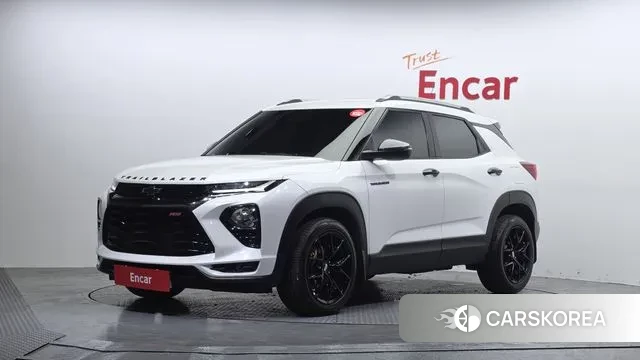 Chevrolet (GM Daewoo) Trailblazer 2021 Белый из Кореи