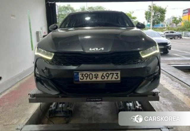 Kia K5 3rd generation 2021 Серый из Кореи
