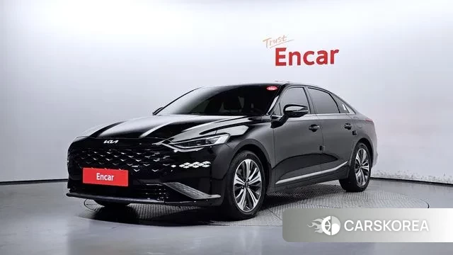 Kia K8 Hybrid 2021 Черный из Кореи