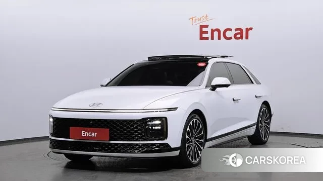 Hyundai Grandeur (GN7) 2023 Белый из Кореи