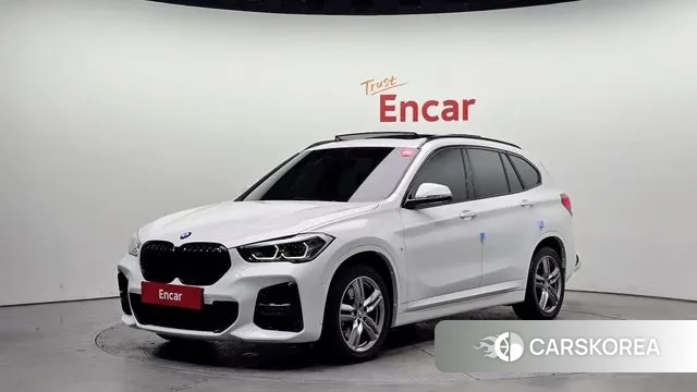 BMW X1 (F48) 2022 Белый из Кореи