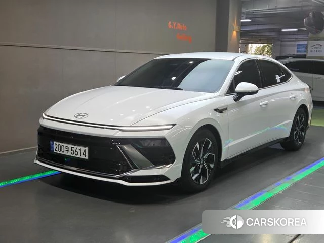 Hyundai Sonata D Edge (DN8) 2024 Белый из Кореи