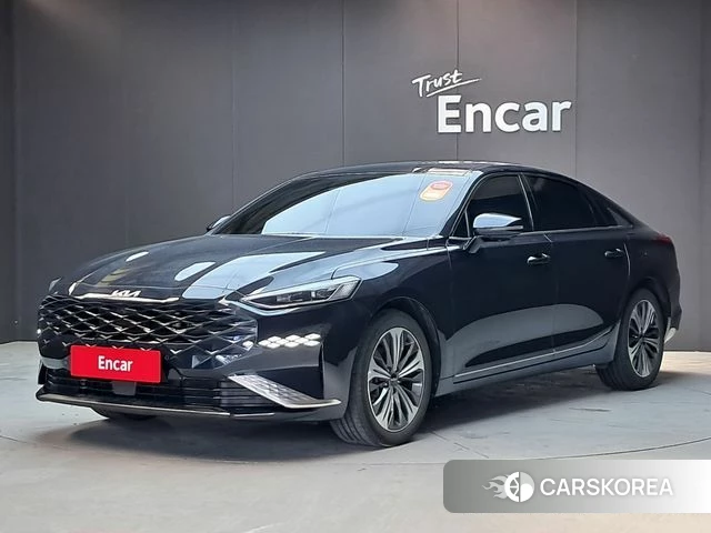 Kia K8 Hybrid 2022 Синий из Кореи
