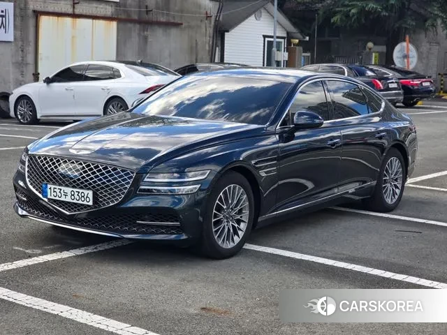 Genesis G80 (RG3) 2022 Темно-зеленый из Кореи