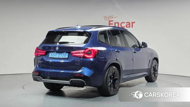 BMW iX3 2023 Синий из Кореи