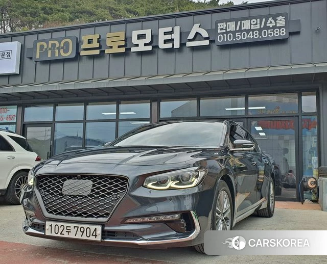 Hyundai Grandeur IG 2018 Серый из Кореи