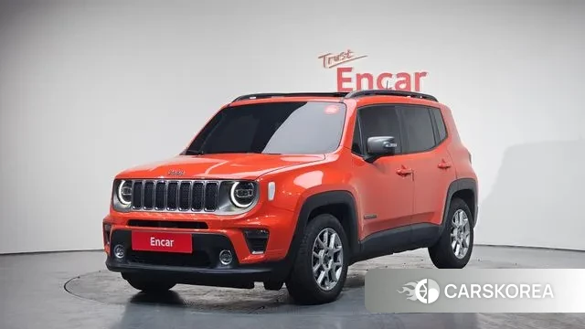Jeep Renegade 2020 Оранжевый из Кореи
