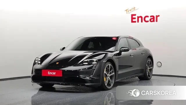 Porsche Taycan 2023 Черный из Кореи