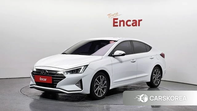 Hyundai The New Avante AD 2018 Белый из Кореи