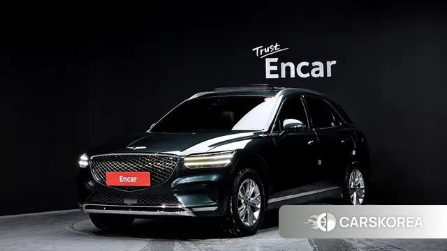 Genesis GV70 2022 Темно-зеленый из Кореи