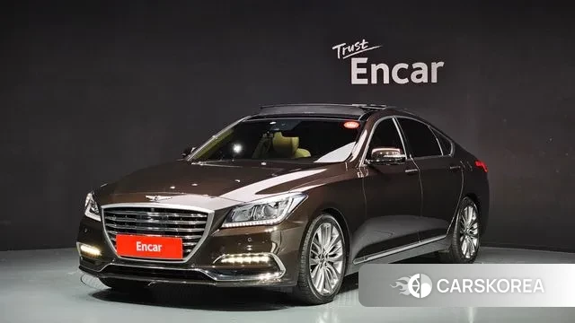 Genesis G80 2018 Коричневый из Кореи