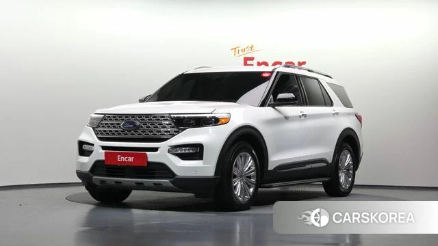 Ford Explorer 6th Generation 2023 Белый из Кореи