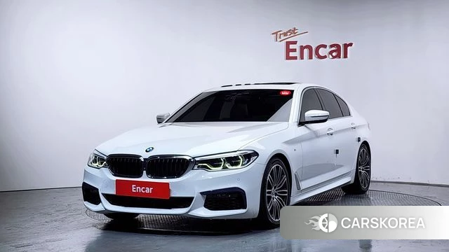 BMW 5 Series (G30) 2019 Белый из Кореи