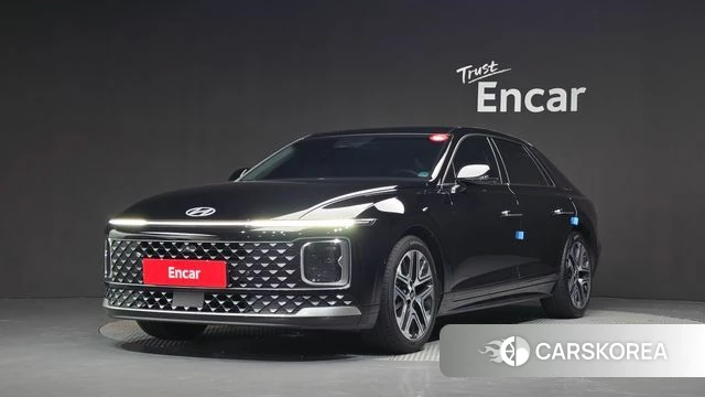 Hyundai Grandeur (GN7) 2023 Черный из Кореи