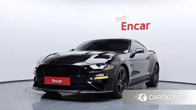 Ford Mustang 2020 Черный из Кореи