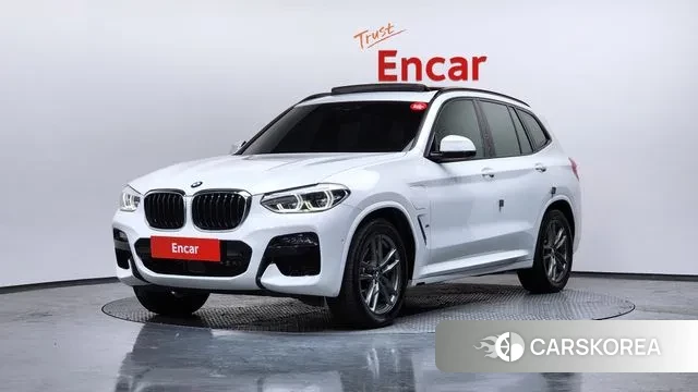 BMW X3 (G01) 2021 Белый из Кореи