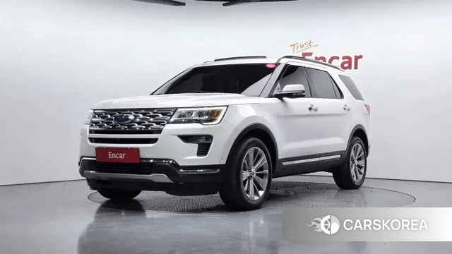 Ford Explorer 2018 Белый из Кореи