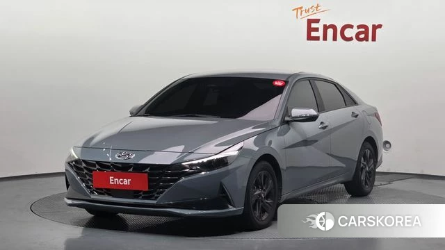 Hyundai Avante Hybrid (CN7) 2021 Серый из Кореи