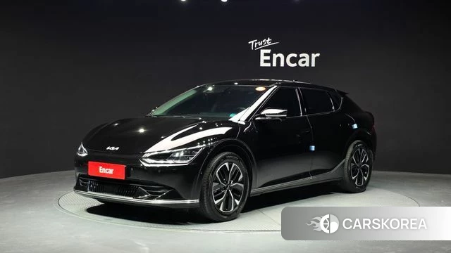 Kia EV6 2023 Черный из Кореи