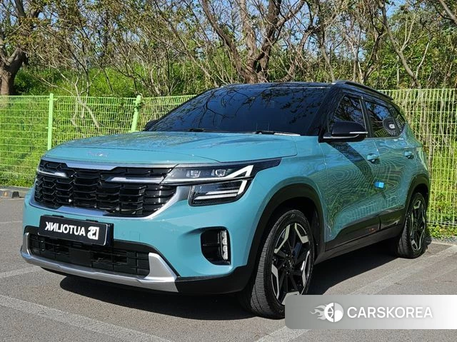 Kia The New Seltos 2024 Синий нефрит из Кореи