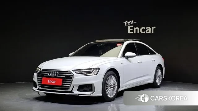 Audi A6 (C8) 2021 Белый из Кореи