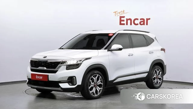 Kia Seltos 2021 Белый из Кореи