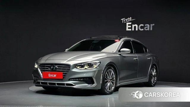 Hyundai Grandeur IG 2018 Серебристо-серый из Кореи