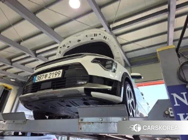 Kia Di Ol Nu Niro 2022 Белый из Кореи