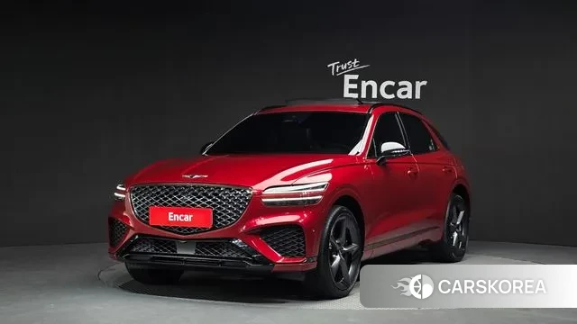 Genesis GV70 2021 Красный из Кореи