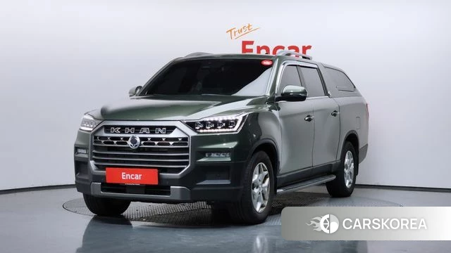 Ssangyong The New Rexton Sports Cannes 2024 Зеленый из Кореи