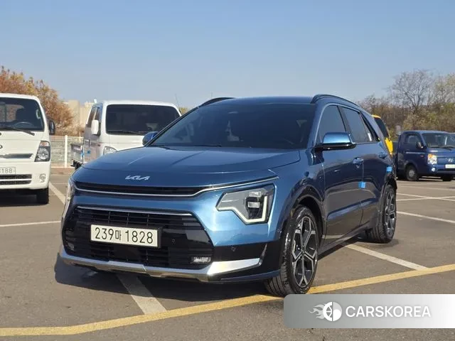 Kia Di Ol Nu Niro 2022 Синий из Кореи