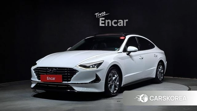 Hyundai Sonata (DN8) 2022 Белый из Кореи