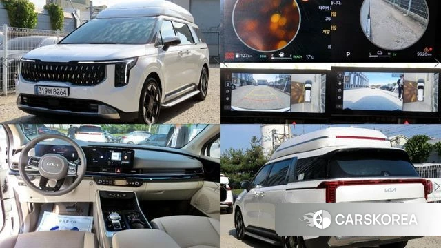 Kia The New Carnival 4th Generation 2024 Белый из Кореи