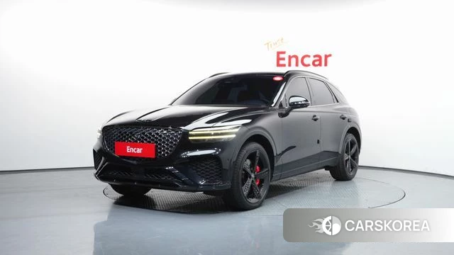 Genesis GV70 2021 Черный из Кореи
