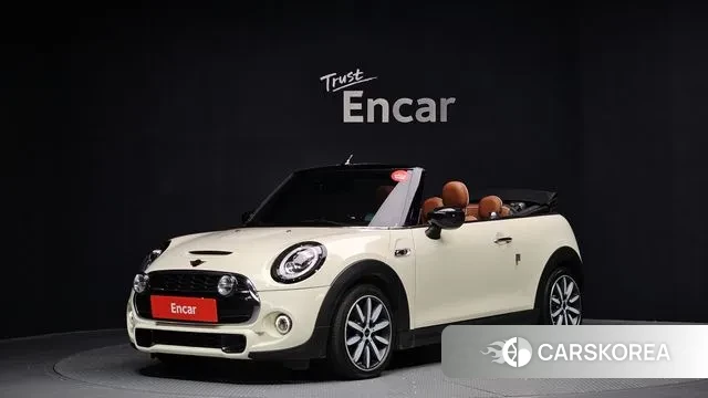 Mini Cooper S Convertible 2020 Жемчужный цвет из Кореи